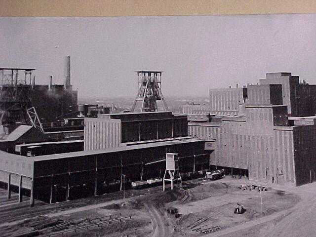 coal preparation plant and the coal mine of Beringen